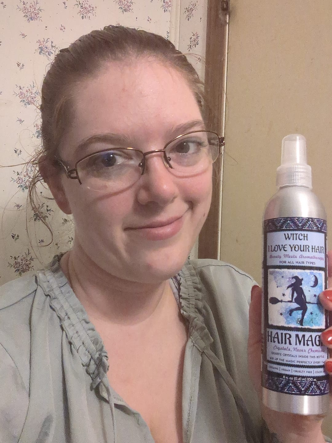Customer photo review of Witch I Love Your Hair - Hair Mist