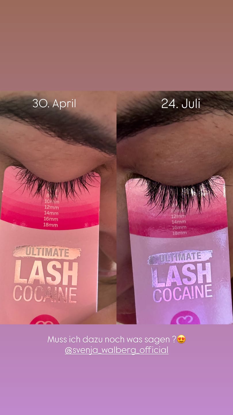 Customer photo review of LASHCOCA!NE + LASHCOCA!NE PEPActive