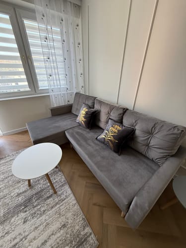 Customer photo review of Narożnik BLANK velvet