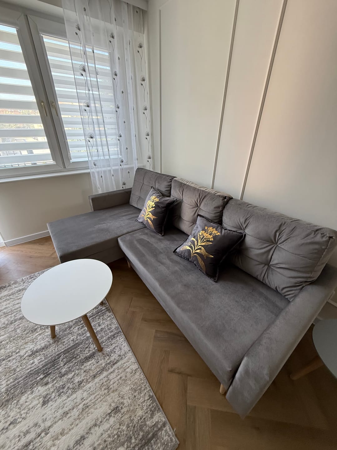 Customer photo review of Narożnik BLANK velvet