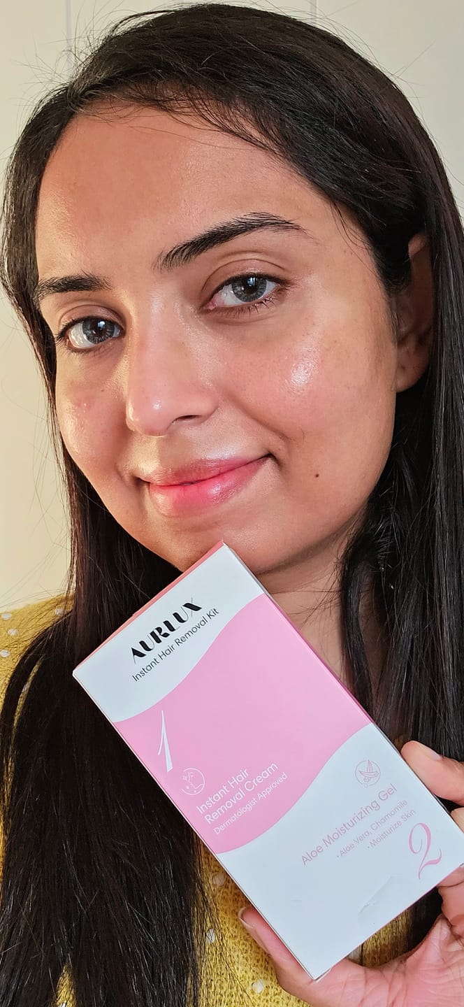 Customer photo review of Instant Hair Removal Kit