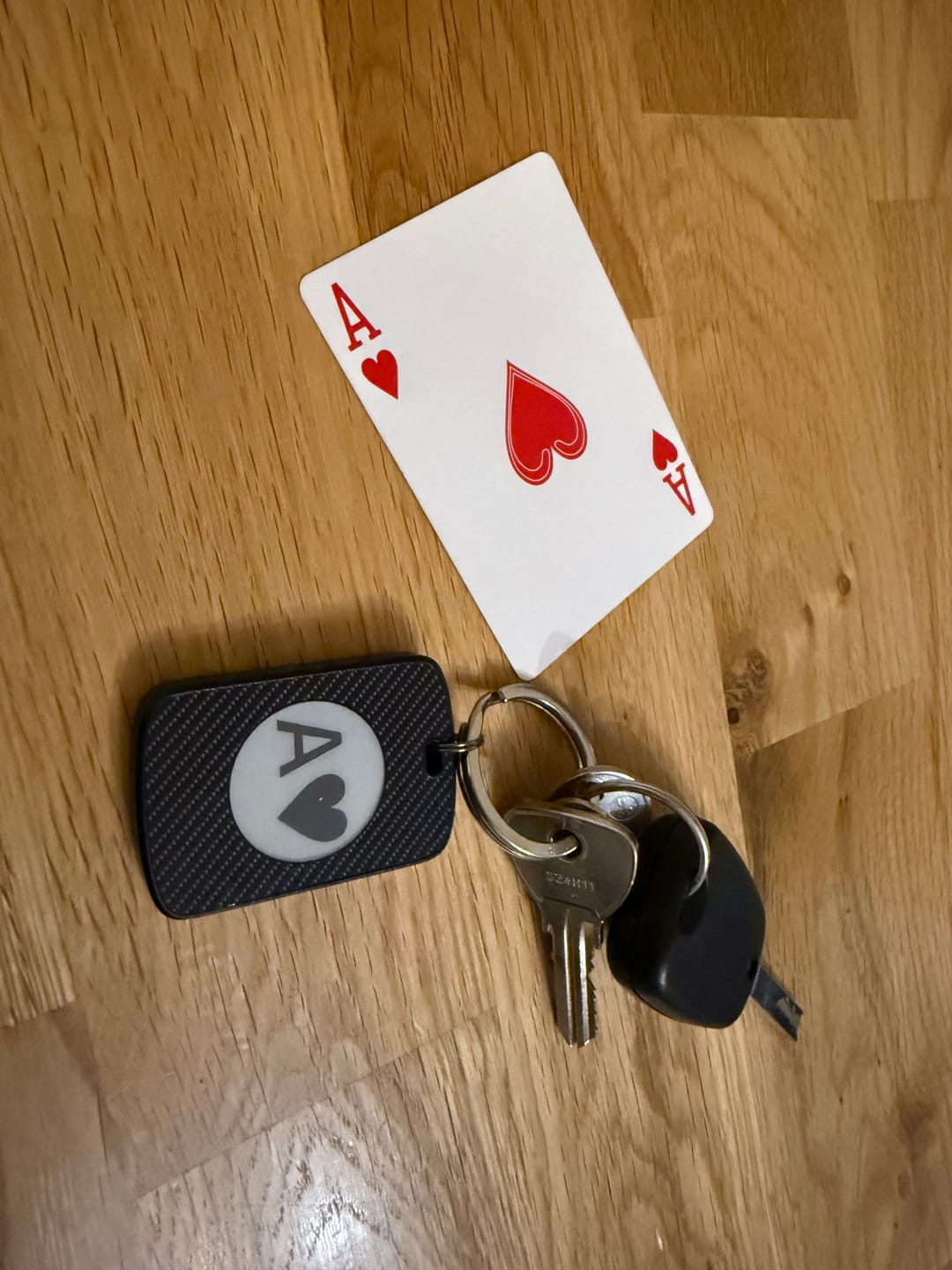 Customer photo review of Early-Bird Special —— PITATA Prediction Keychain