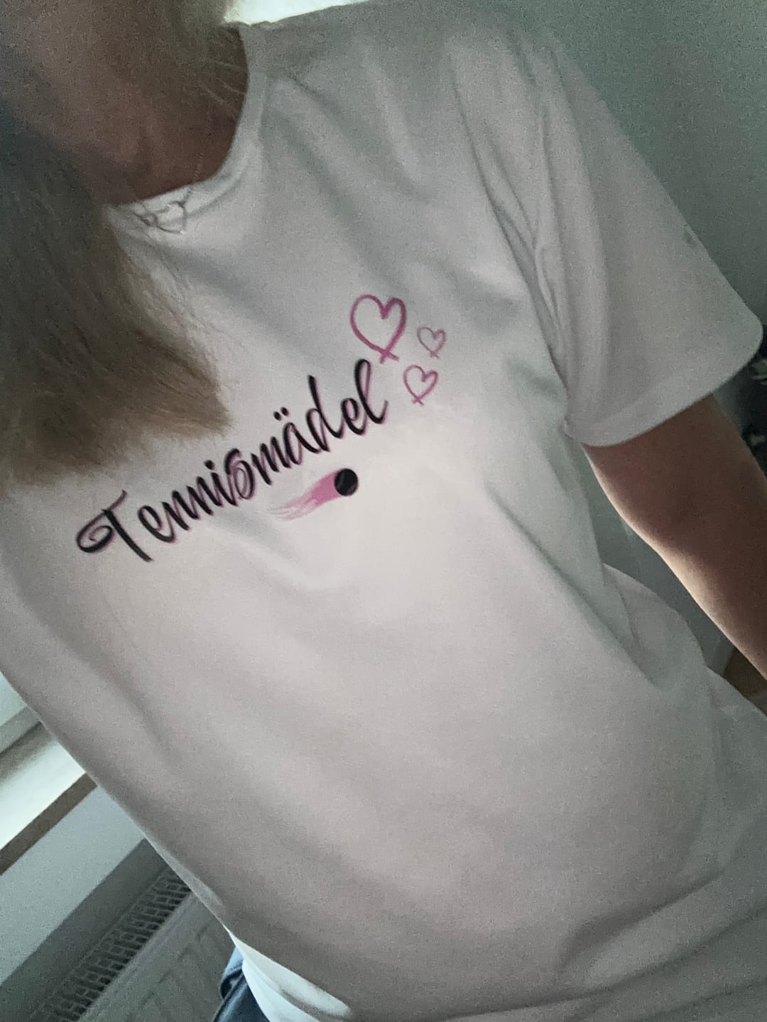 Customer photo review of Tennismädel | Damen Sport T-Shirt