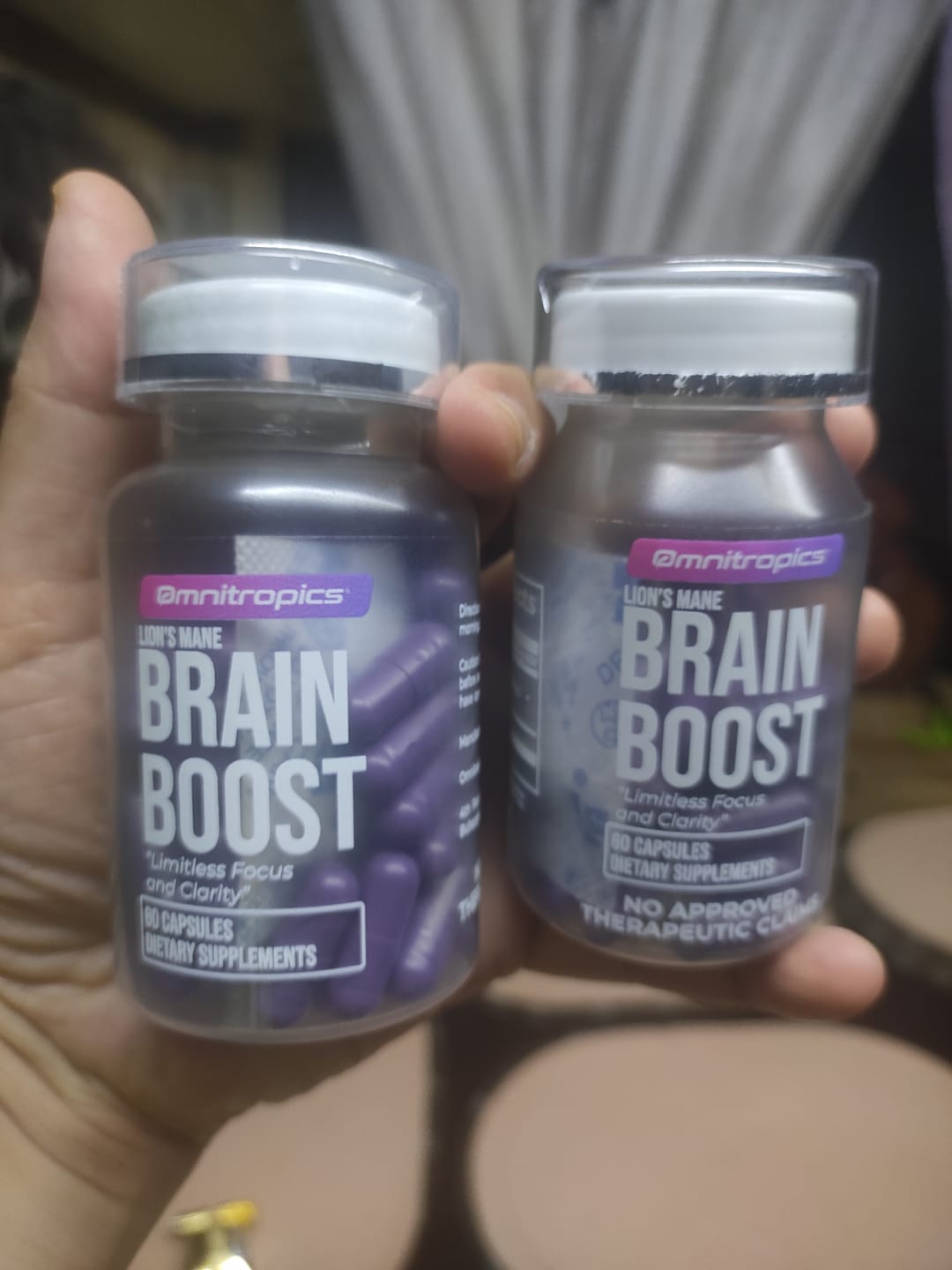 Customer photo review of Omnitropics™ Brain Boost Premium Lion's Mane (25% OFF)