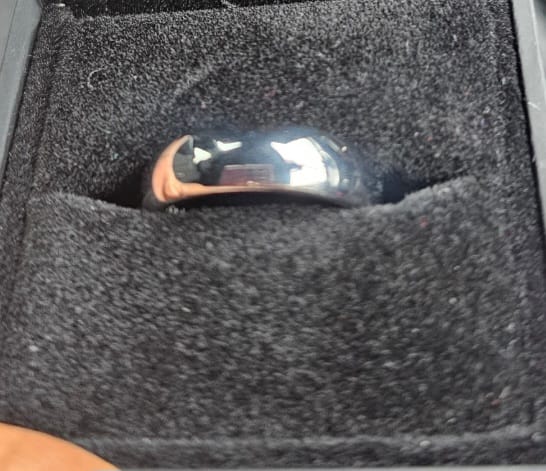 Customer photo review of Engrave Your Ring