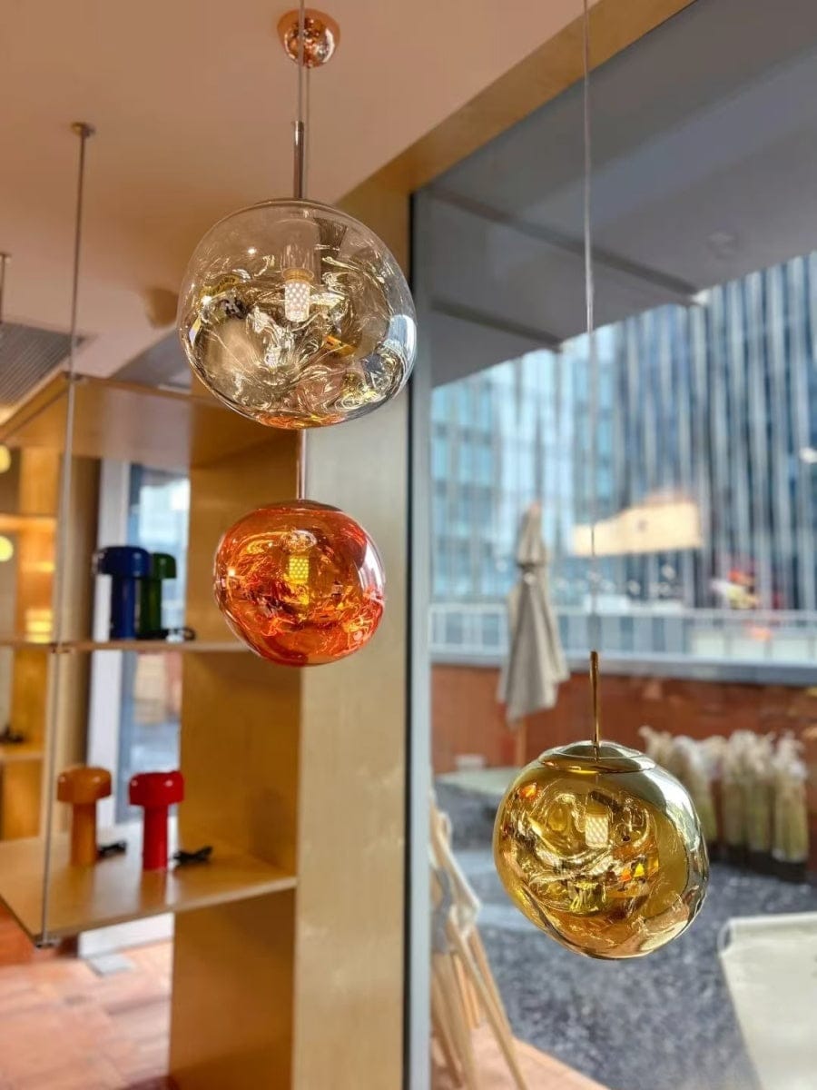 Customer photo review of Tambora Lava Pendant Light, Bulb Version