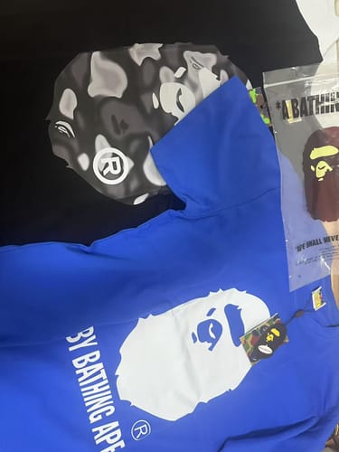 Customer photo review of BAPE Bicolor By Bathing Ape Tee
