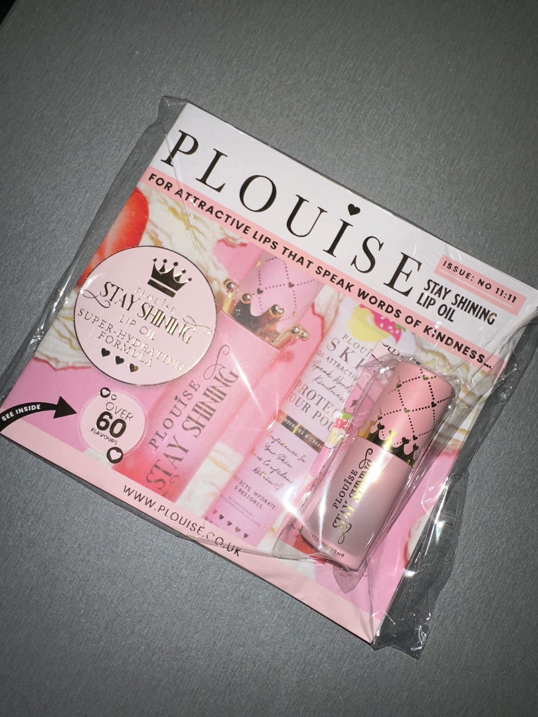 Customer photo review of P. Louise Lips That Last All Night Magazine Lip Duo - June Addition