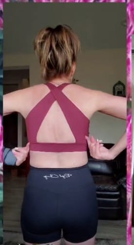 Customer photo review of Vivid 4.5" Performance Short
