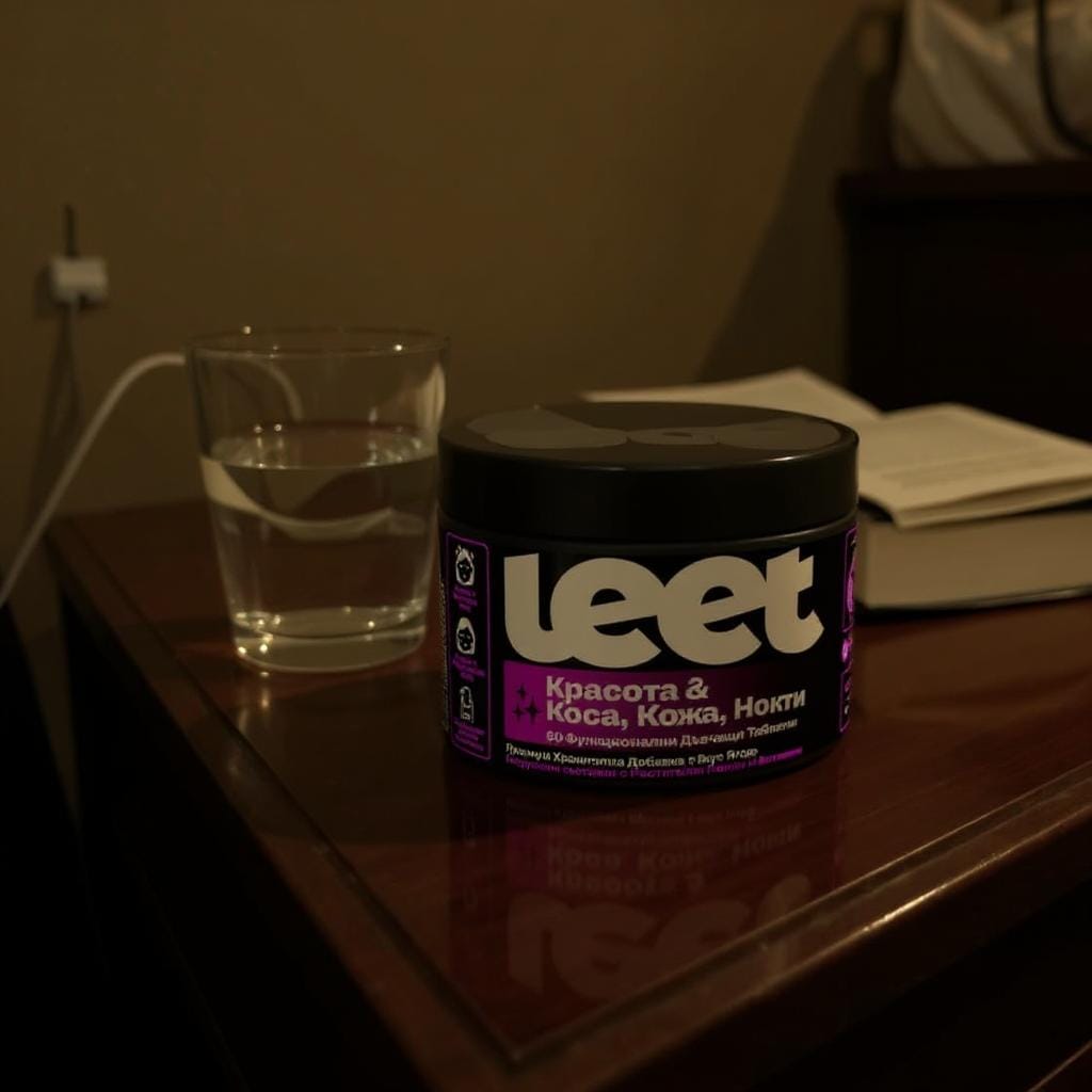 Customer photo review of Leet Красота - 60 Дъвчащи бонбони с Колаген, Биотин и Хиалурон