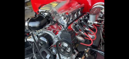 Customer photo review of Motion Throttle Cable Bracket for ICON 92/102mm for Motion Raceworks / Lokar Cable 18-11009-1