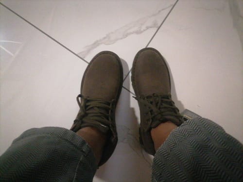 Customer photo review of ZIZI 3.0 NUBUCK BROWN
