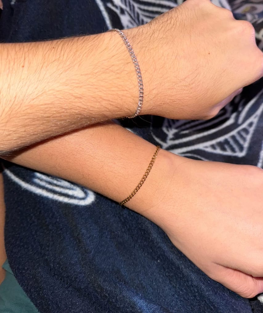 Customer photo review of Kit Bracelets Permanents Éternel