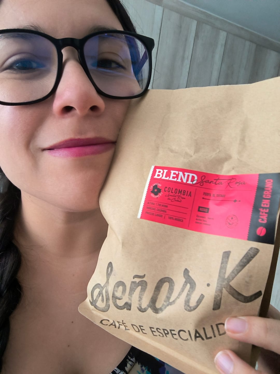 Customer photo review of Colombia | Blend Santa Rosa Bolsa 250 gramos | GRANO ENTERO