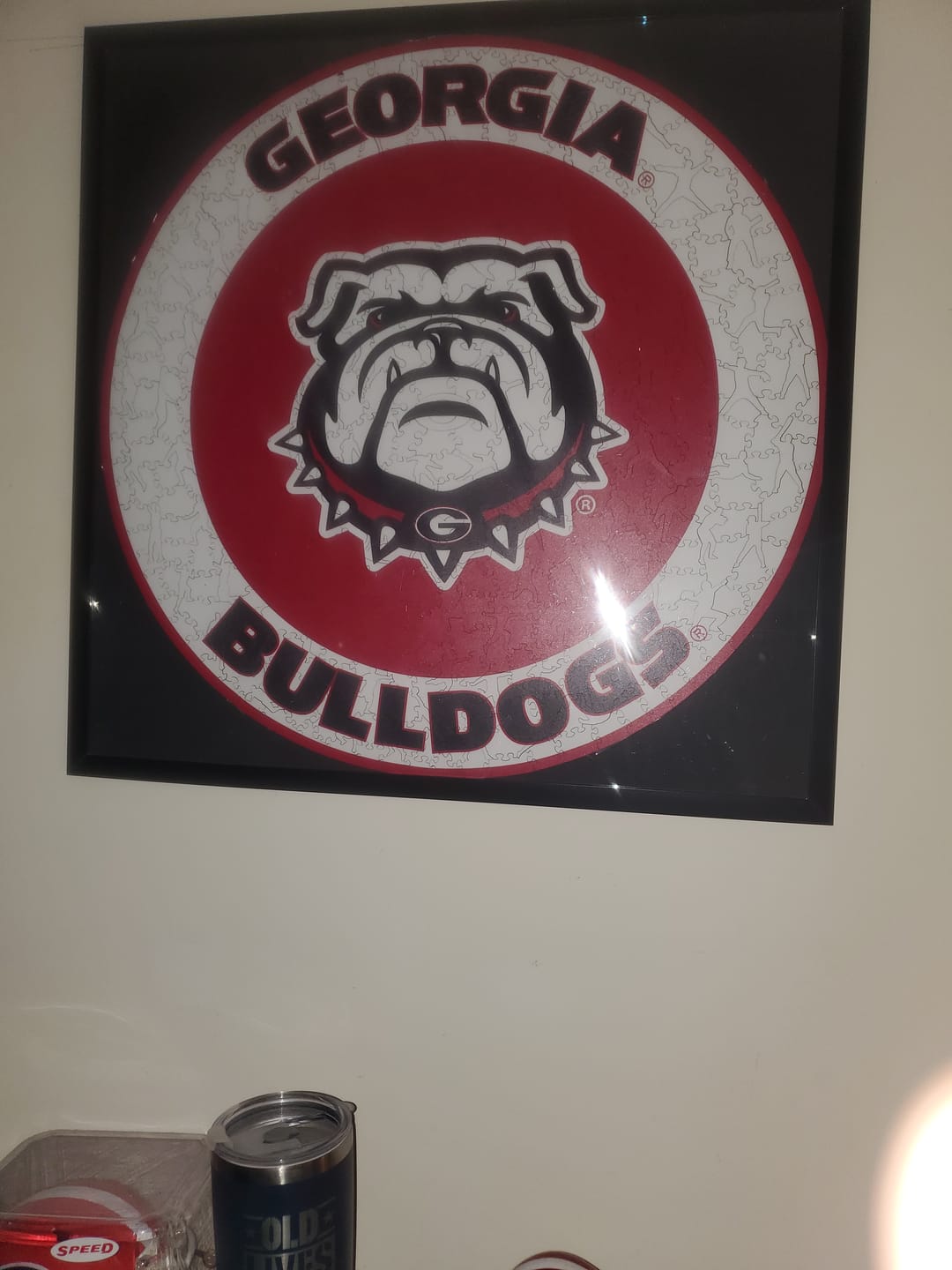 Customer photo review of University of Georgia - Wooden Puzzle