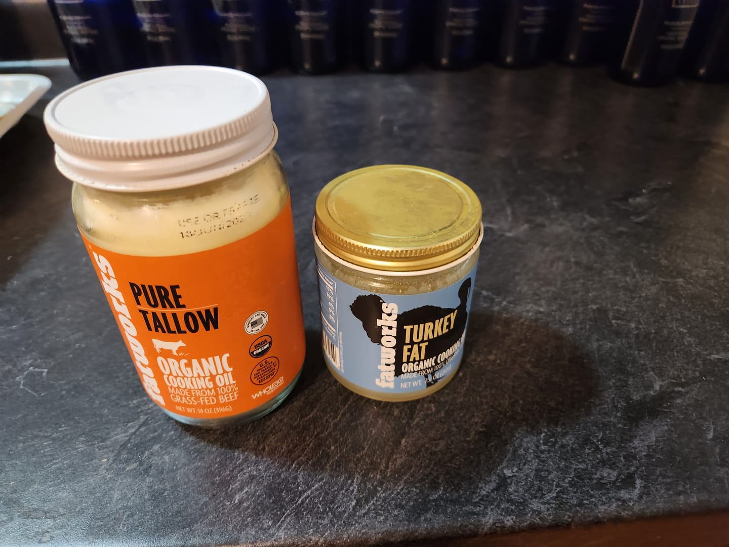 Customer photo review of Organic Grass Fed Beef Tallow (14 oz)