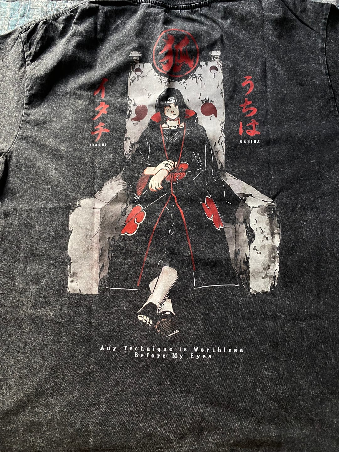 Customer photo review of Camisa Uchiha Itachi - Naruto