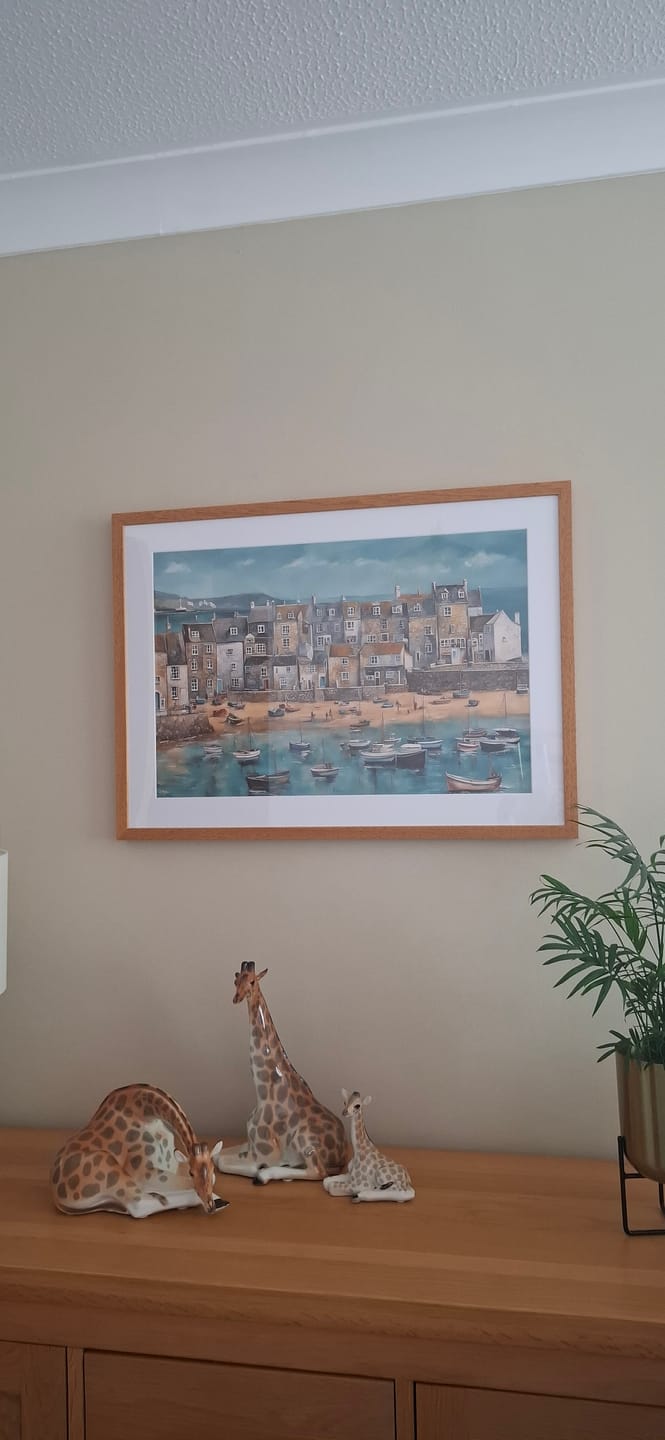 Customer photo review of Cornwall Spring Framed Art Print