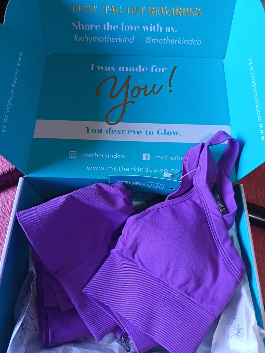 Customer photo review of ColourFlex Activewear Set - LTD Edition