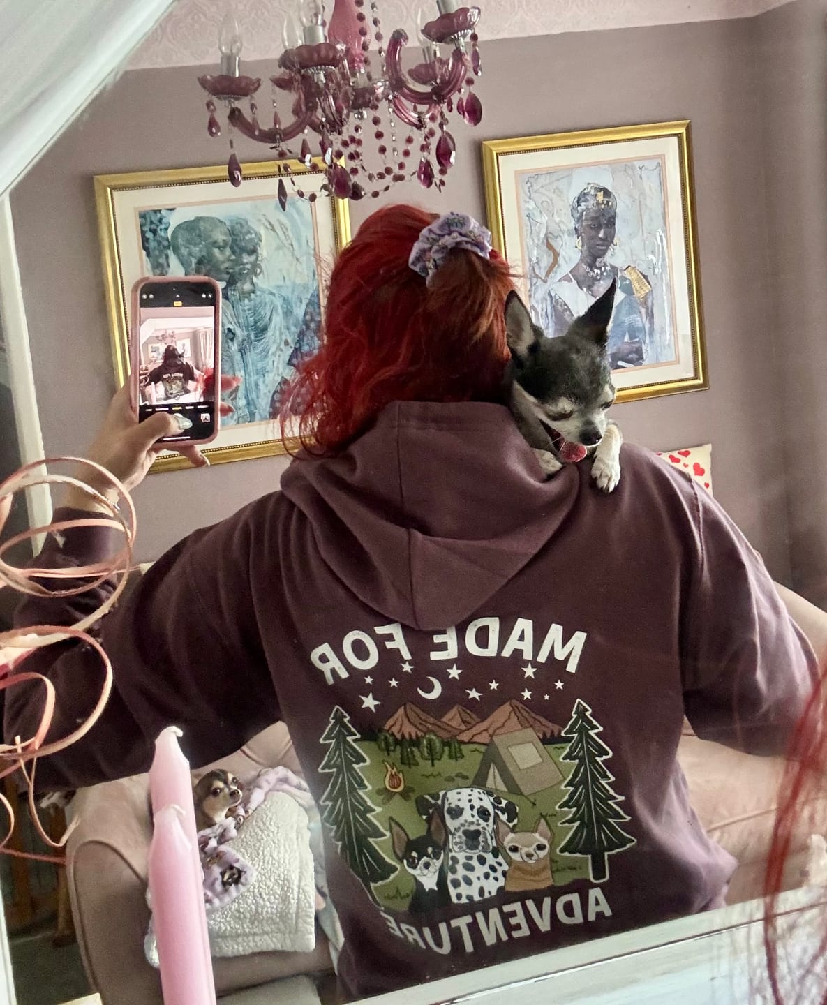 Customer photo review of Made to adventure Hoody
