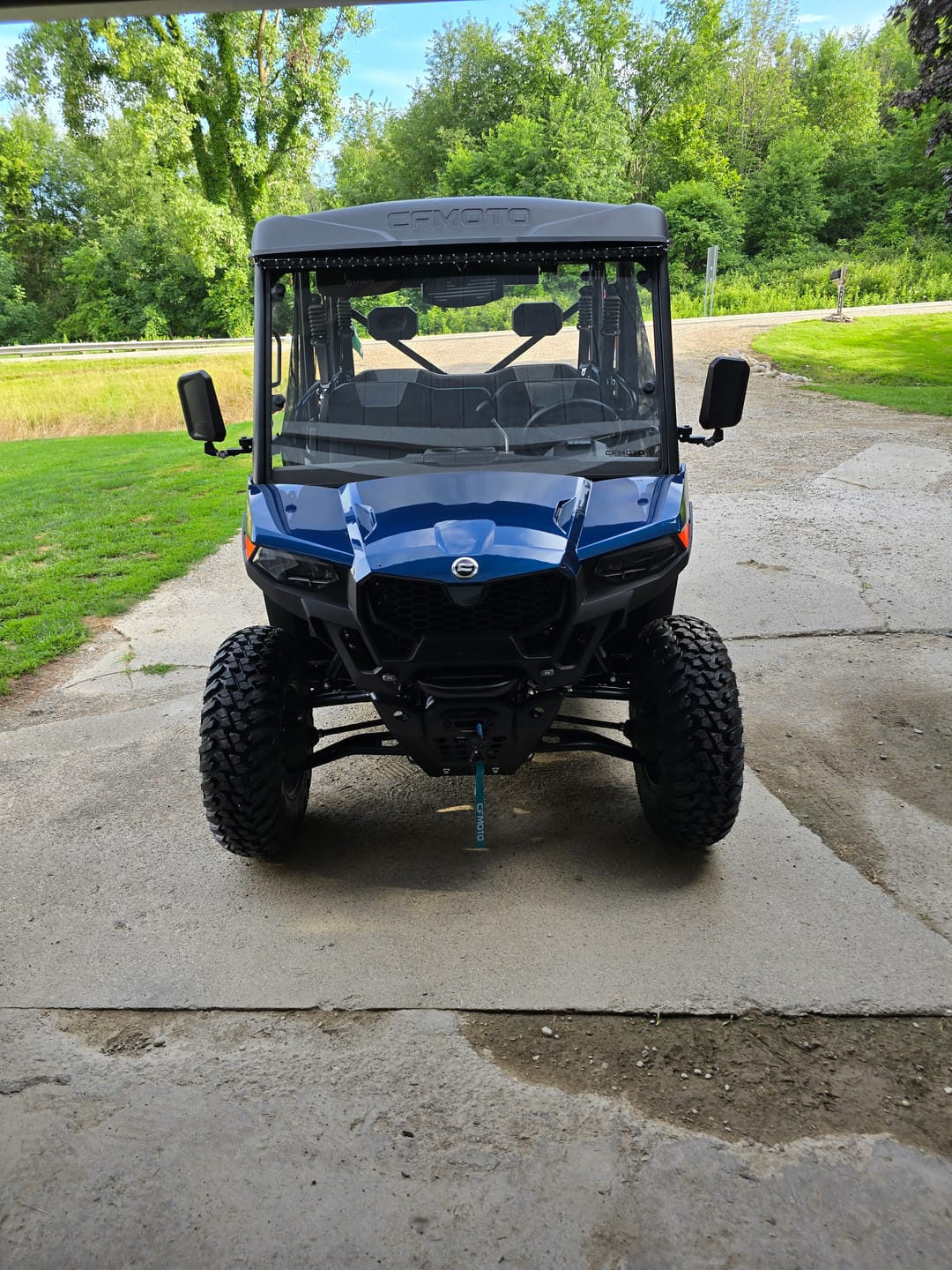 Customer photo review of CFMoto Wheel Spacers - UForce 800 XL