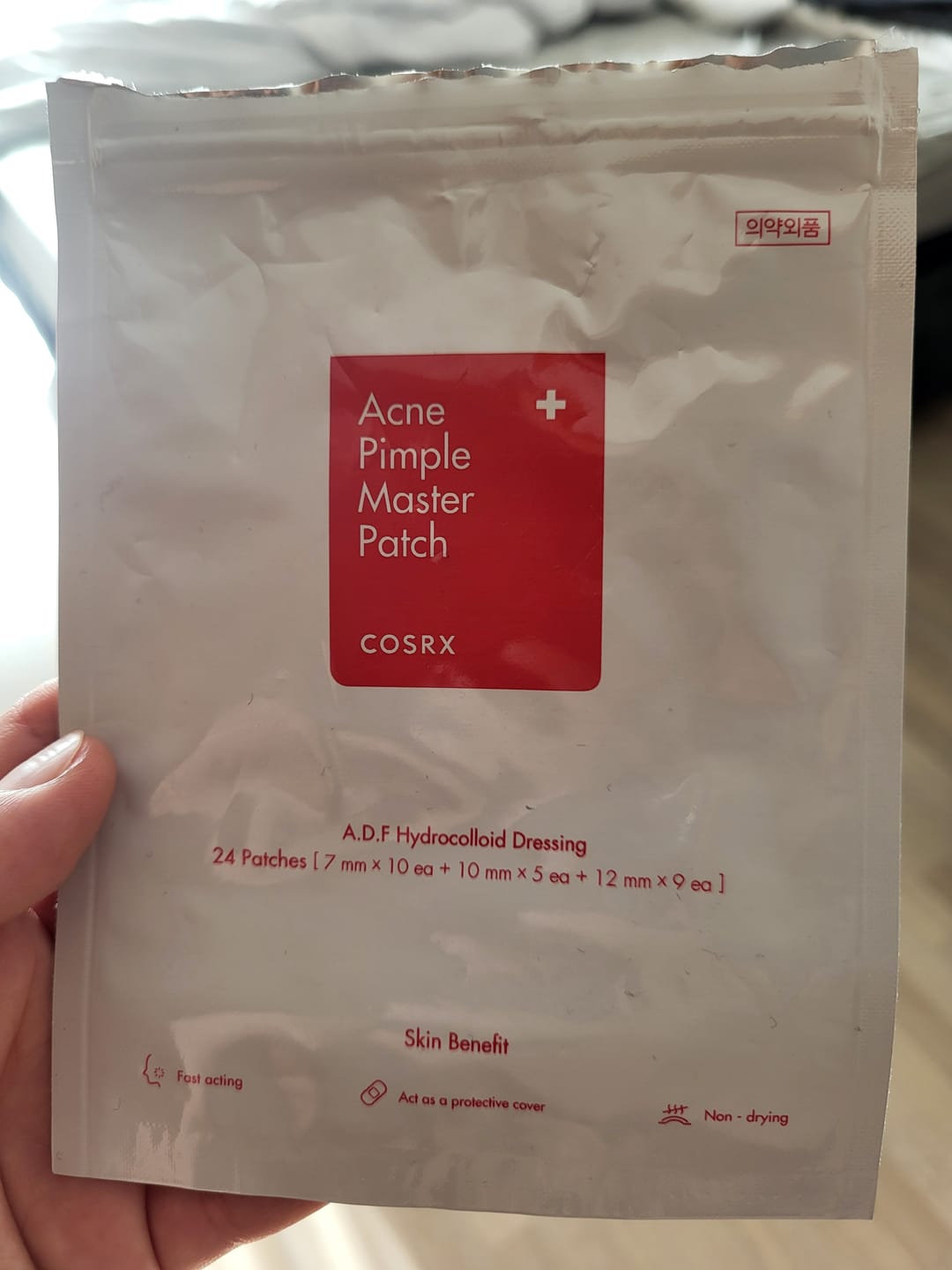 Customer photo review of Patči pret pinnēm Cosrx Acne Pimple Master Patch