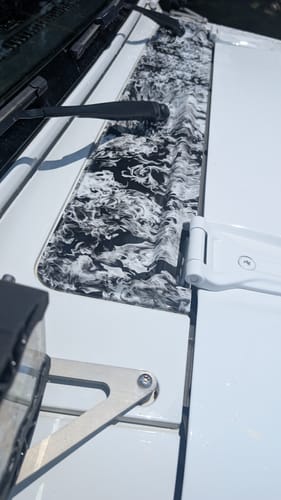 Customer photo review of Cowl Wiper Panel Hydrographic JL/JT 2018-2025