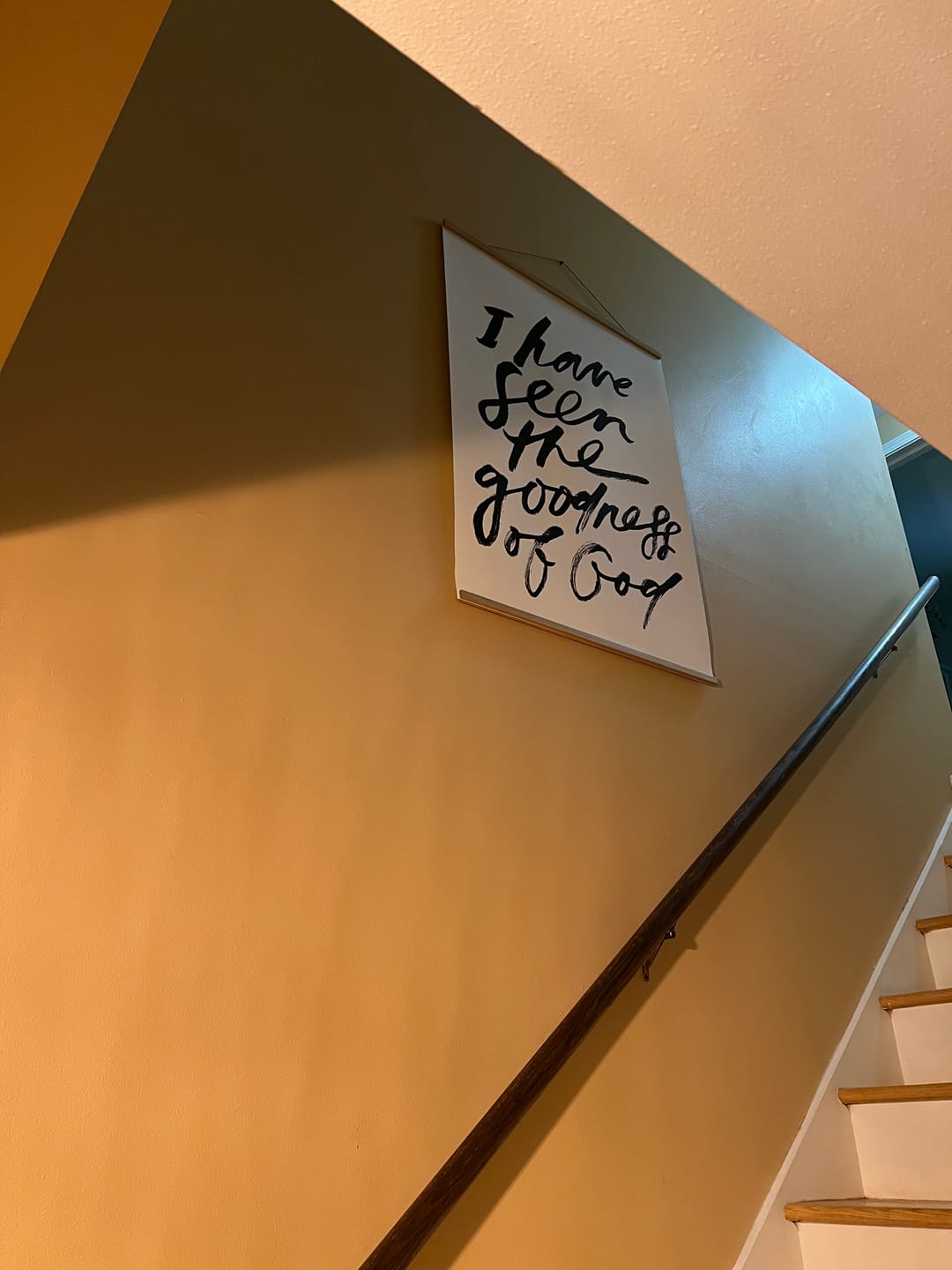 Customer photo review of Large Poster: I have seen..