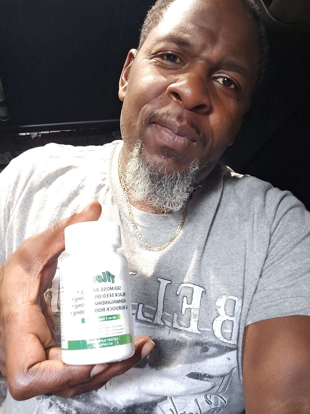 Customer photo review of Super Sea Moss Capsule Blend