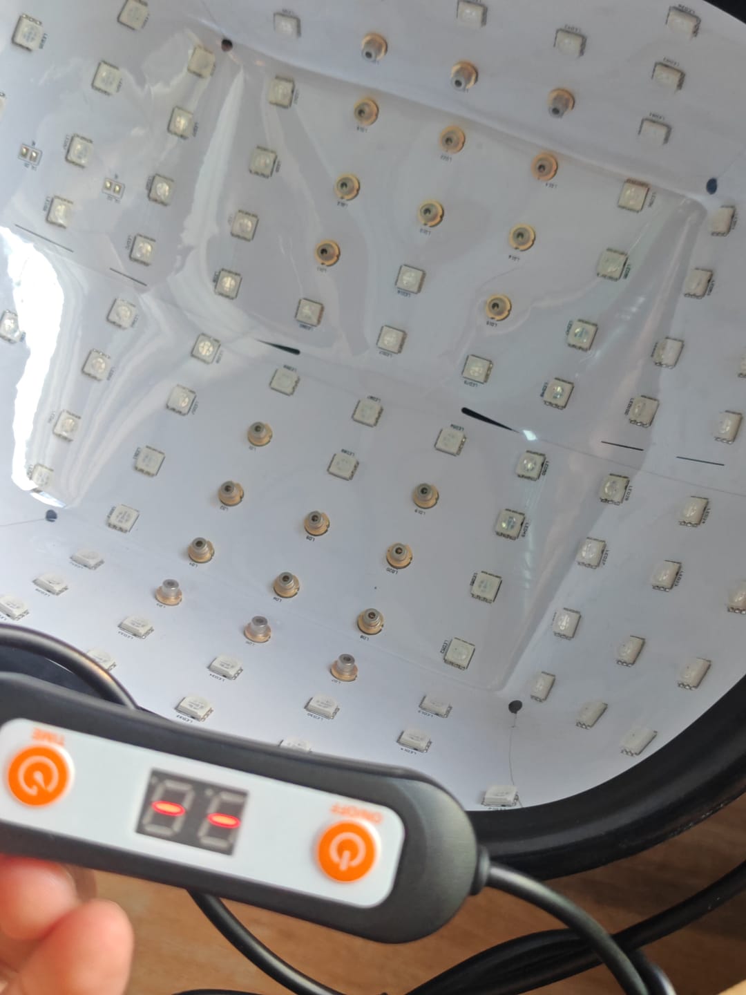 Customer photo review of LED Therapy Cap