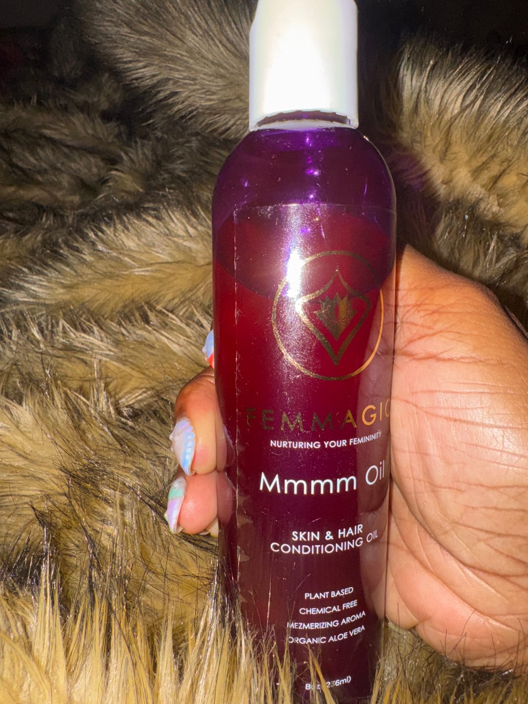 Customer photo review of Mmmm Oil