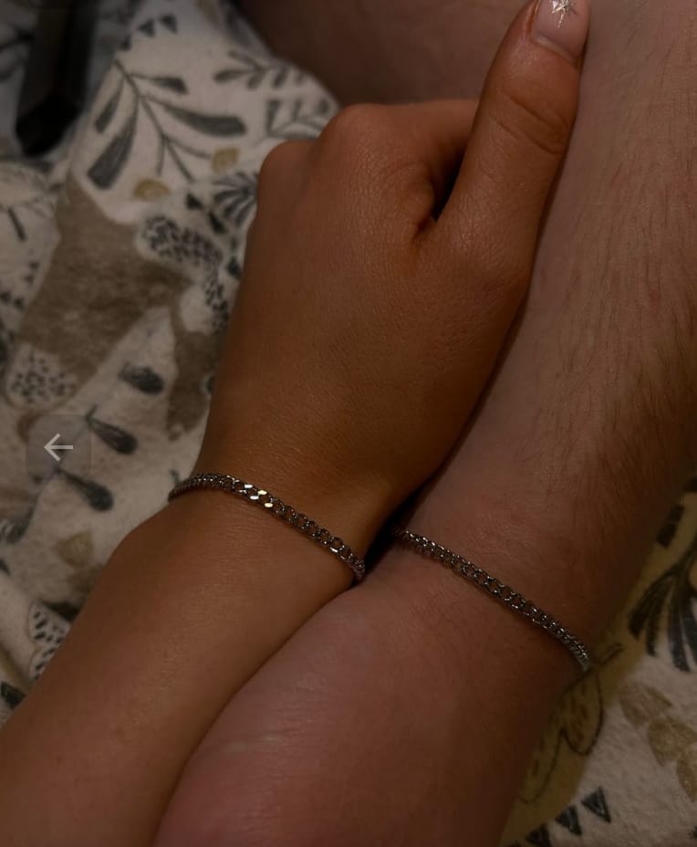 Customer photo review of Kit Bracelets Permanents Éternel