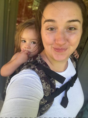 Customer photo review of Queen of the Night Pamina Toddler Onbuhimo PRO by LennyLamb
