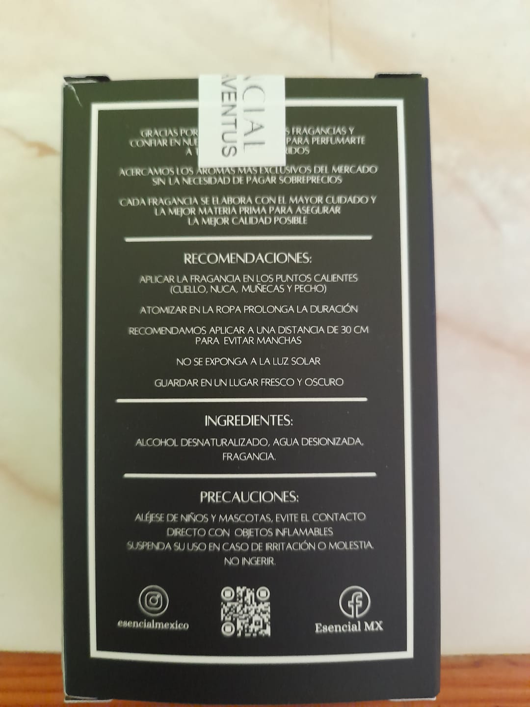 Customer photo review of H200 Inspirado en: Aventus - Creed