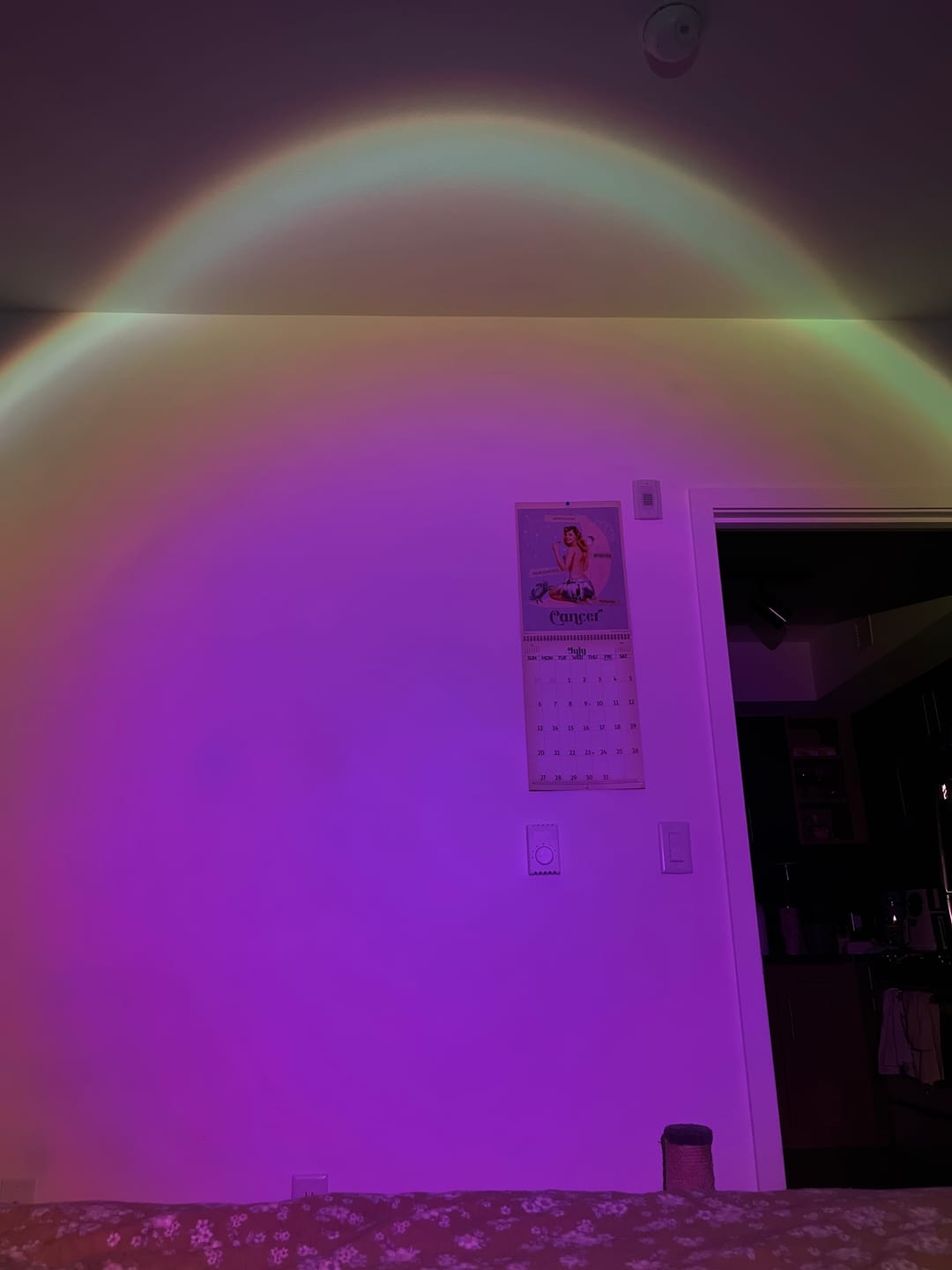 Customer photo review of Golden Hour Sunset Lamp