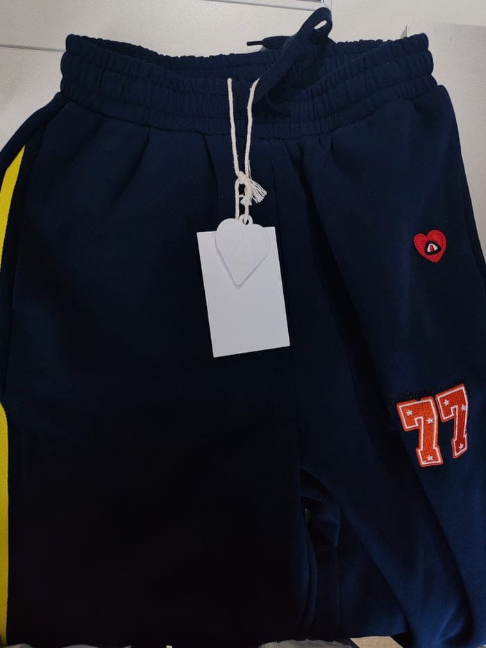 Customer photo review of Aelfric Eden Stripe Baggy Barrel Sweatpants
