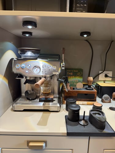 Customer photo review of FLUR Latte Glasses