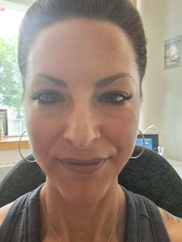 Customer photo review of Plushy Gossamer® Lash