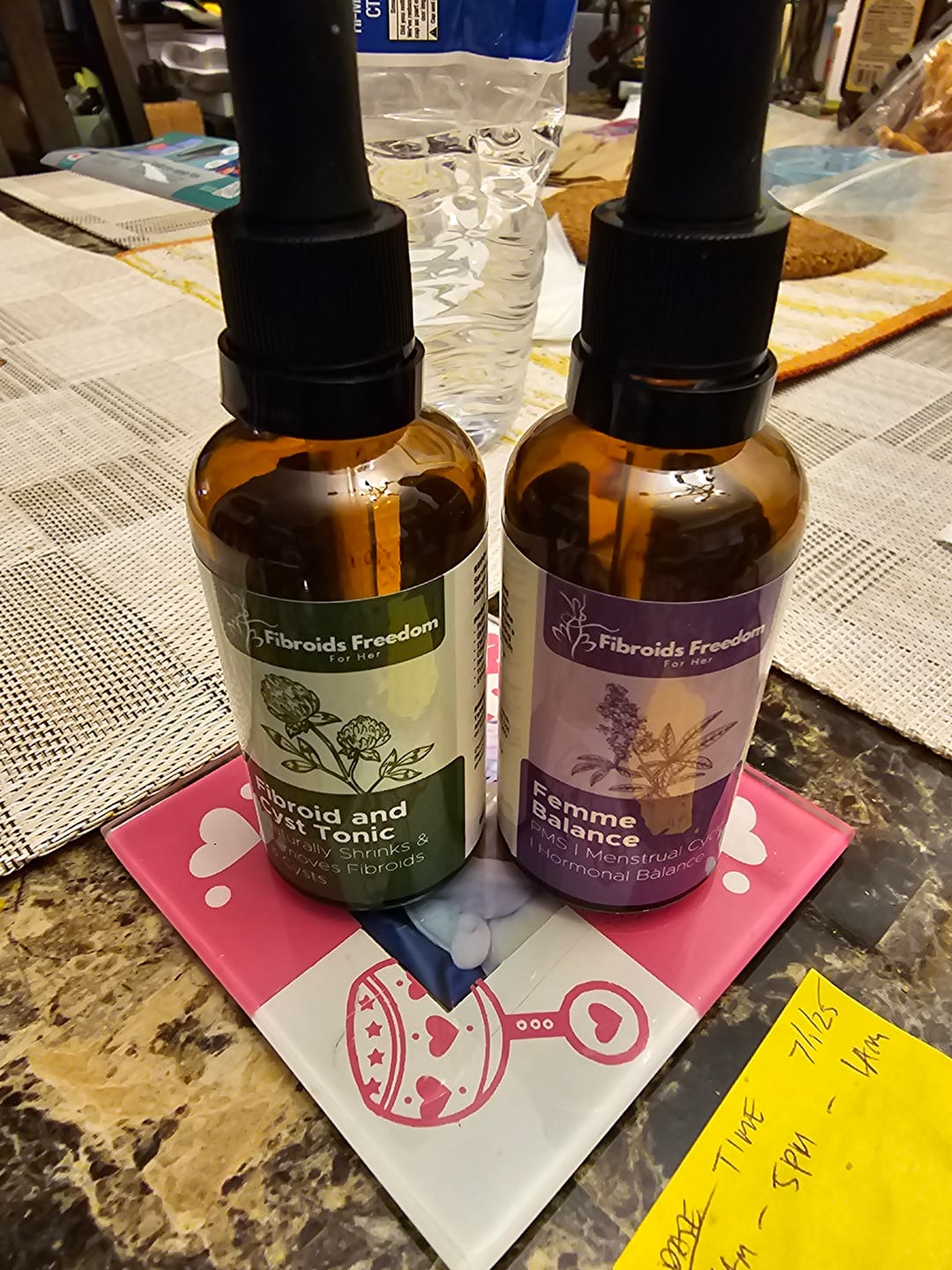 Customer photo review of Fibroids Freedom For Her