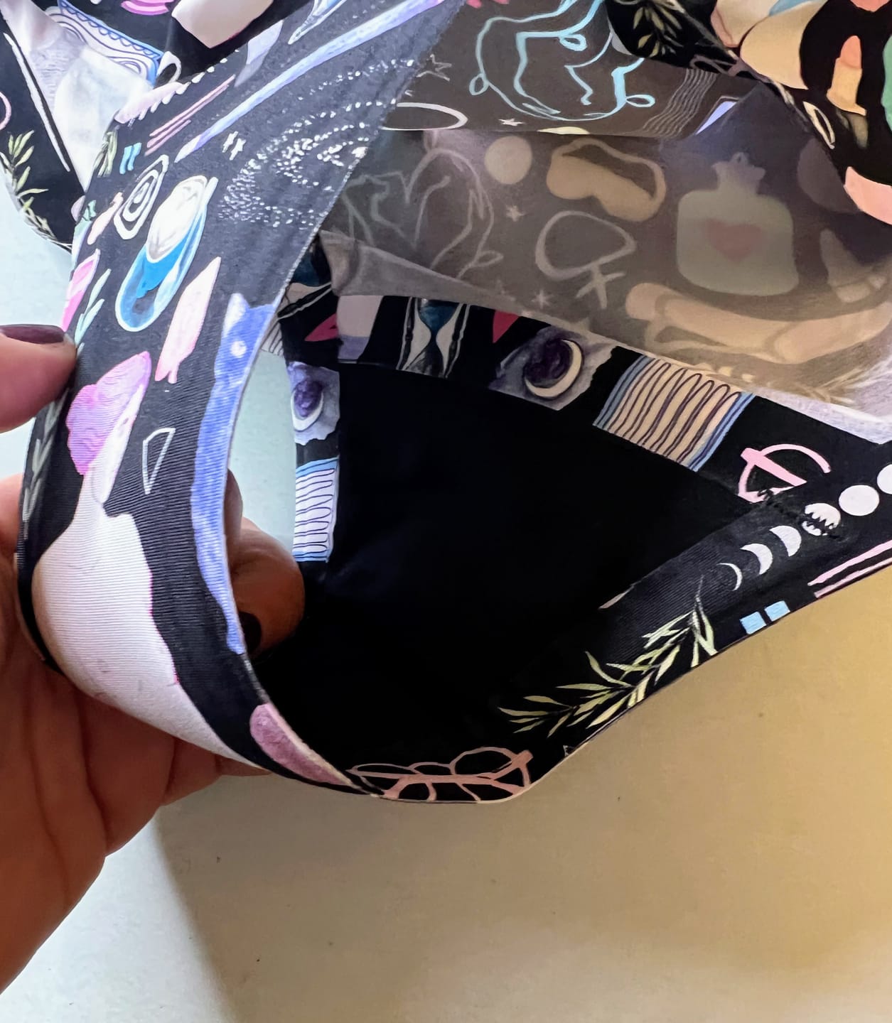 Customer photo review of Period Underwear By Spirit Nest