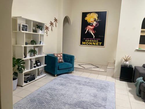 Customer photo review of The Mellow Mat v2® Designer Print | Silver Mist (Soft Touch Sensory Tatami Rug) PR01
