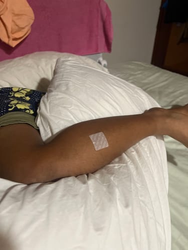 Customer photo review of HAUTUKI Growth Support Patch - 5 Month Supply (5Box) 40% OFF