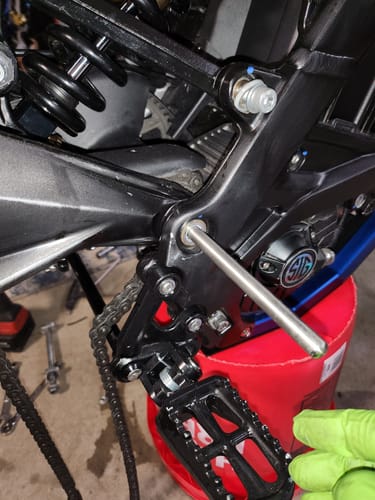 Customer photo review of Mid Shaft Alignment Tool | Surron LBX | E Ride Pro