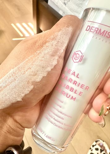 Customer photo review of Real Barrier Bubble Serum-1.69 fl oz