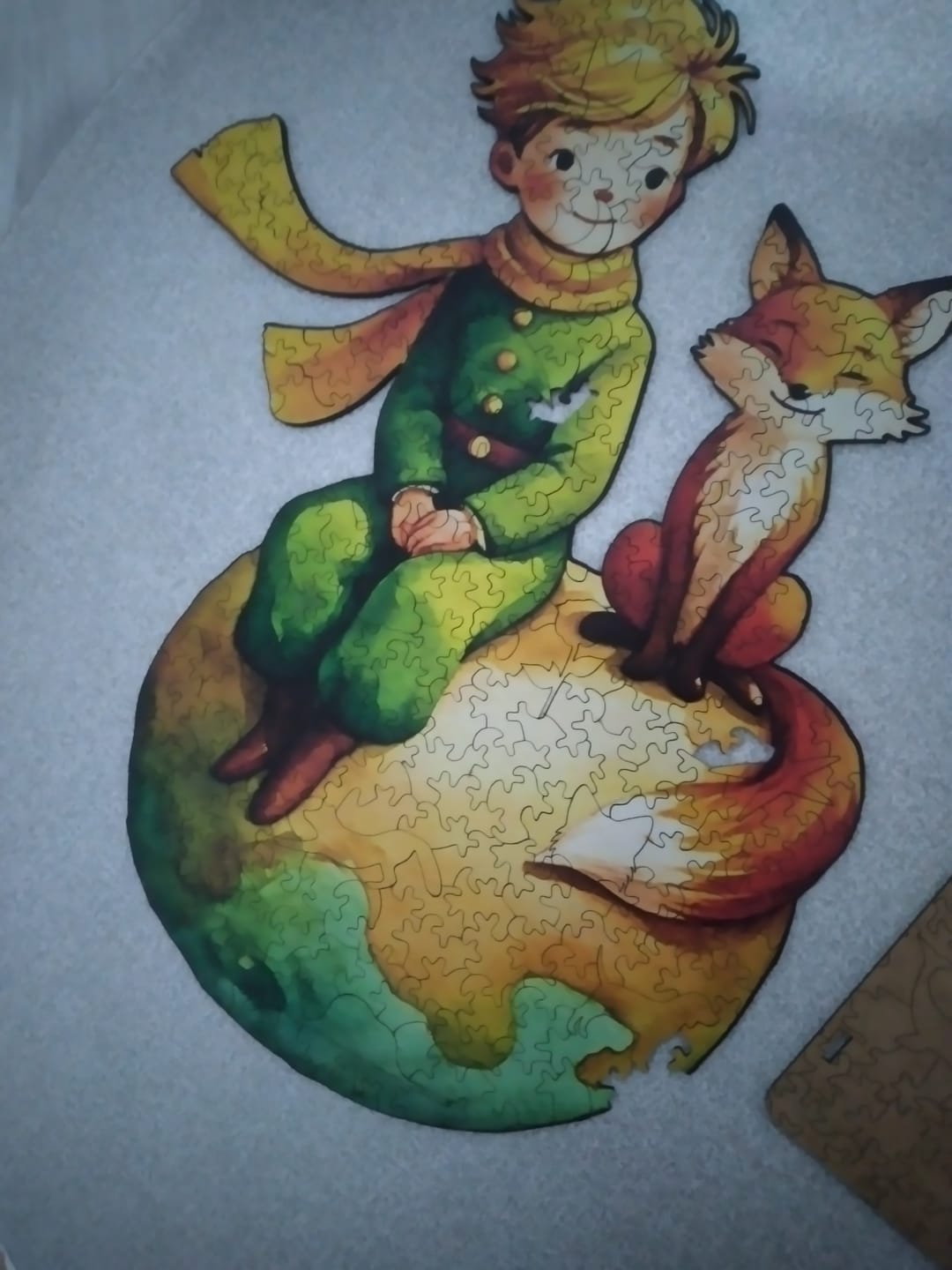 Customer photo review of Küçük Prens - Ahşap Puzzle