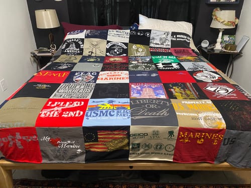 undefined review of Premium T Shirt Quilt image 1 out of 1