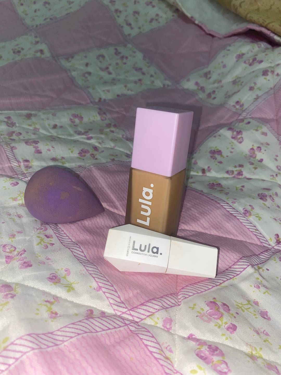 Customer photo review of CORRECTOR LÍQUIDO
