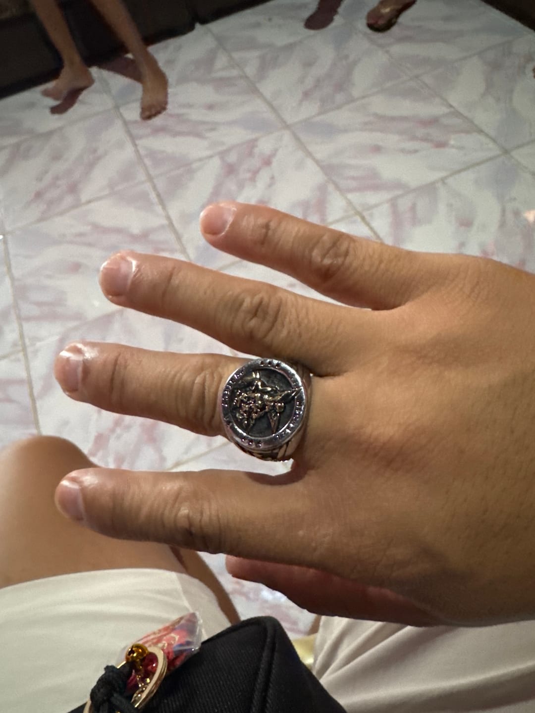 Customer photo review of ST. MICHAELS. - GOLD