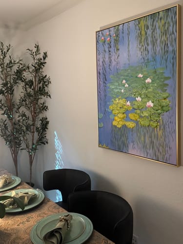 Customer review photo for Plaster Art Texture Painting #SG038