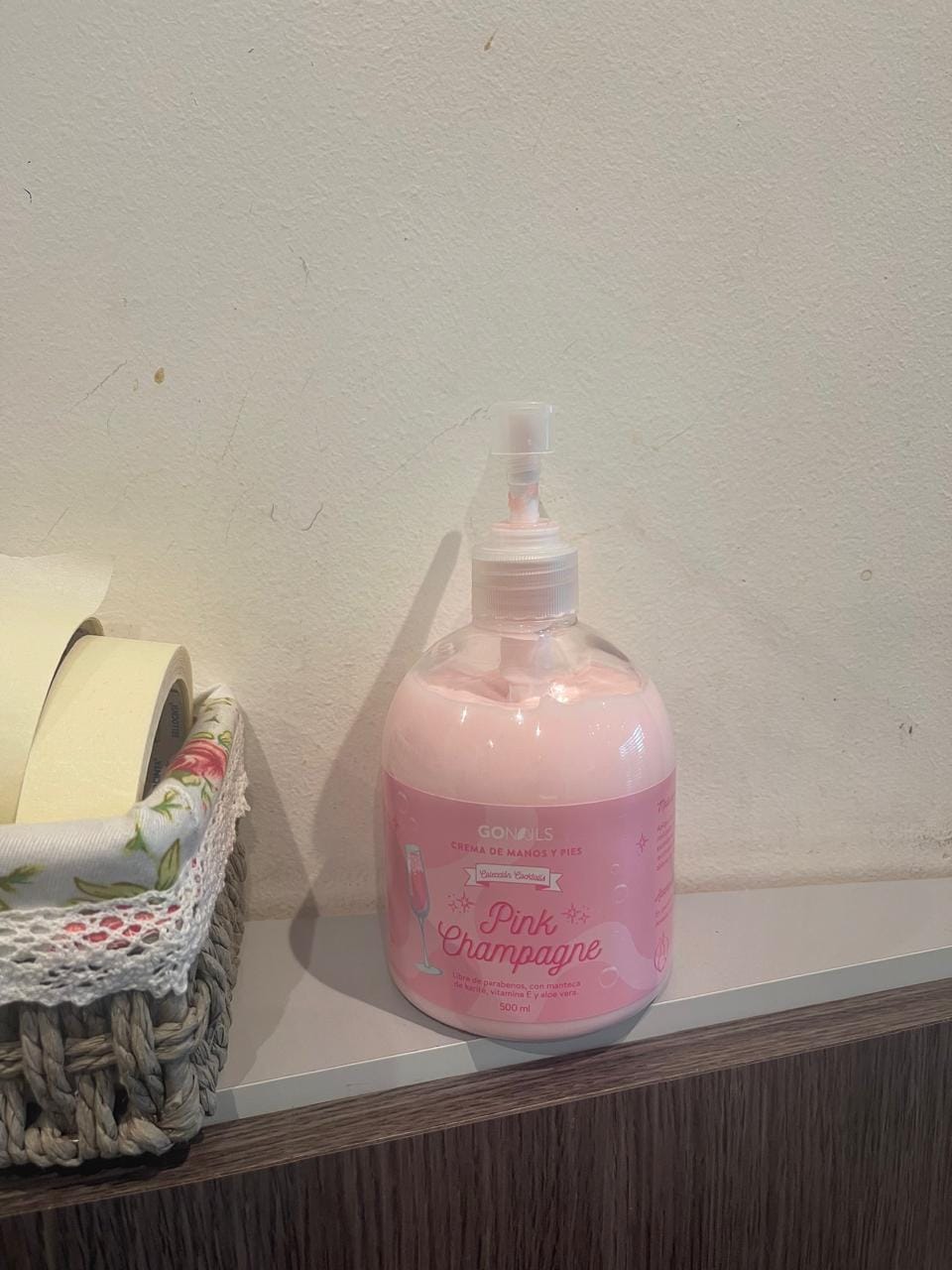 Customer photo review of Crema de Manos y Pies - Pink Champane